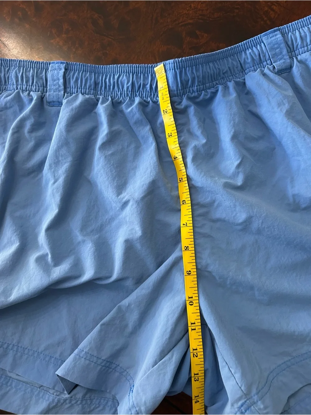 Columbia PFG Omni-Shade Fishing Shorts Blue Mens XL Quick Dry Outdoor Beach